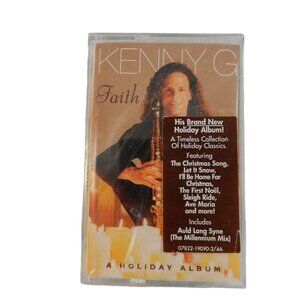 Faith: A Holiday Album by Kenny G Christmas Classic Sealed Cassette Sep 2003
